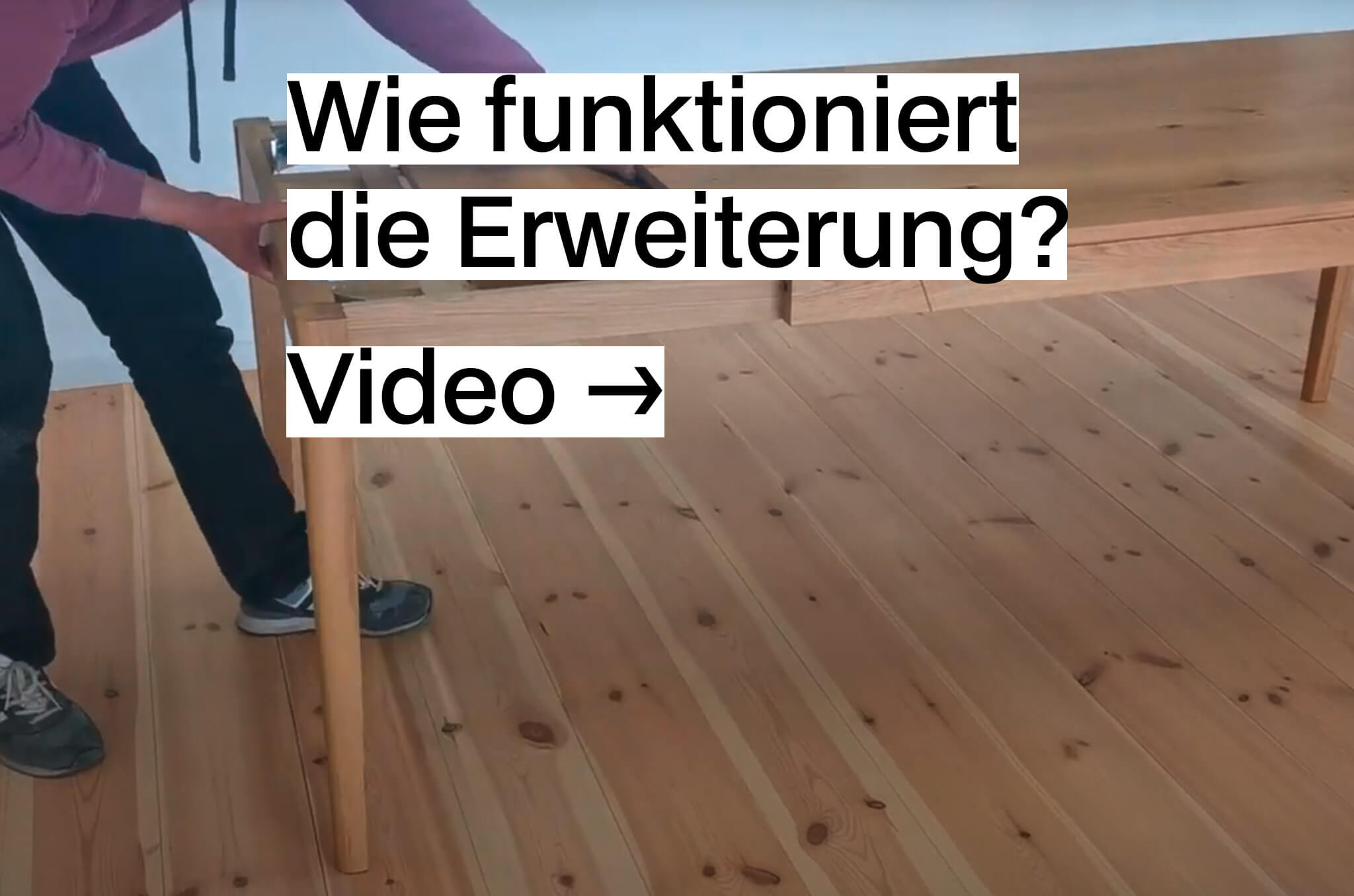 Paul — Tisch aus Massivholz – Bild 8