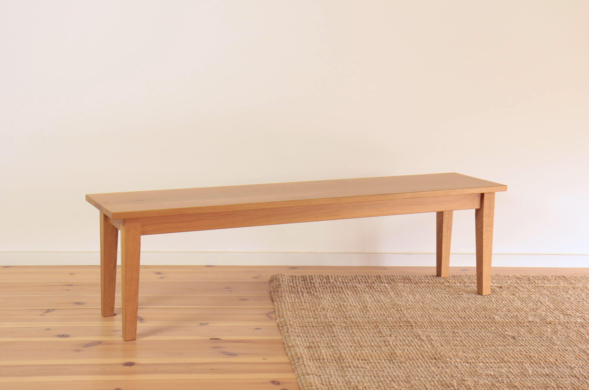 Dieter — Sitzbank aus Massivholz – Bild 2