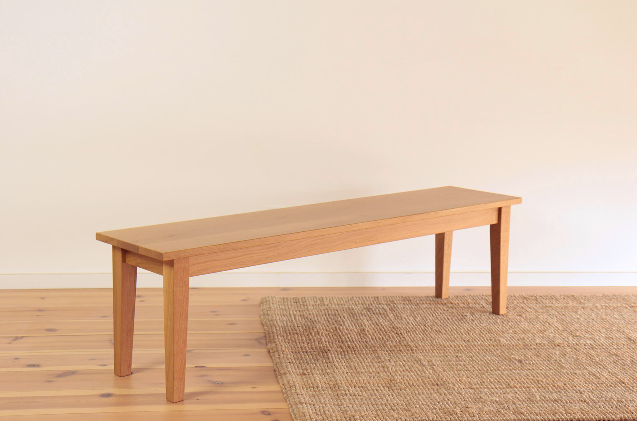 Dieter — Sitzbank aus Massivholz – Bild 3