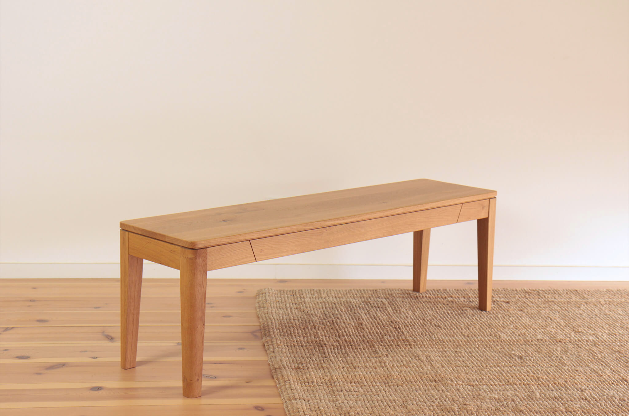 Paul — Sitzbank aus Massivholz – Bild 2